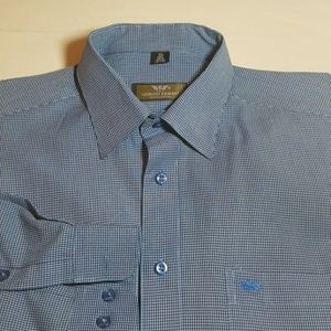Giorgio Armani blue dress shirt